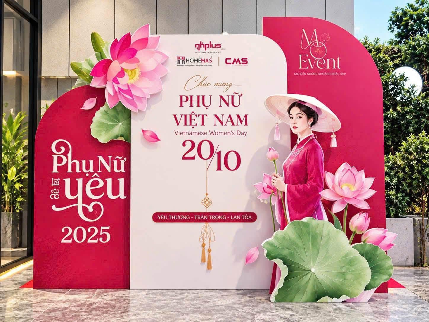 Dịch Vụ Trang Trí 20/10 Tại Khu Đô Thị Linh Đàm